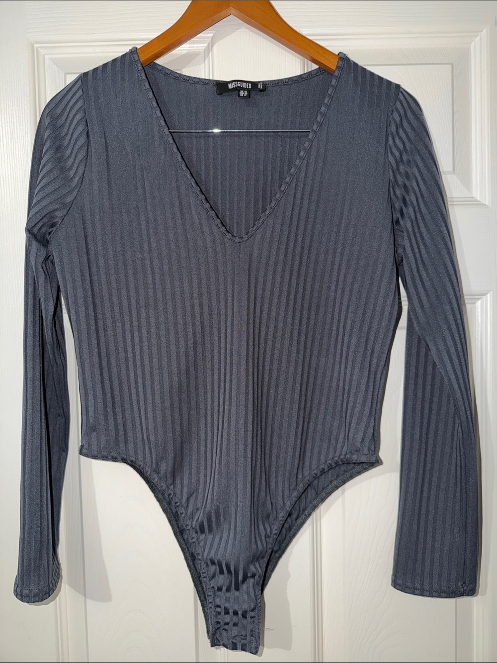 MISSGUIDED Women’s Long Sleeve Bodysuit.
Size US 12